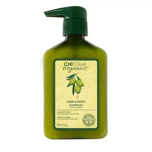 CHI OLIVE ORGANICS ODŻYWKA NAWILŻAJĄCA 340ML - Odżywki do włosów - miniaturka - grafika 1