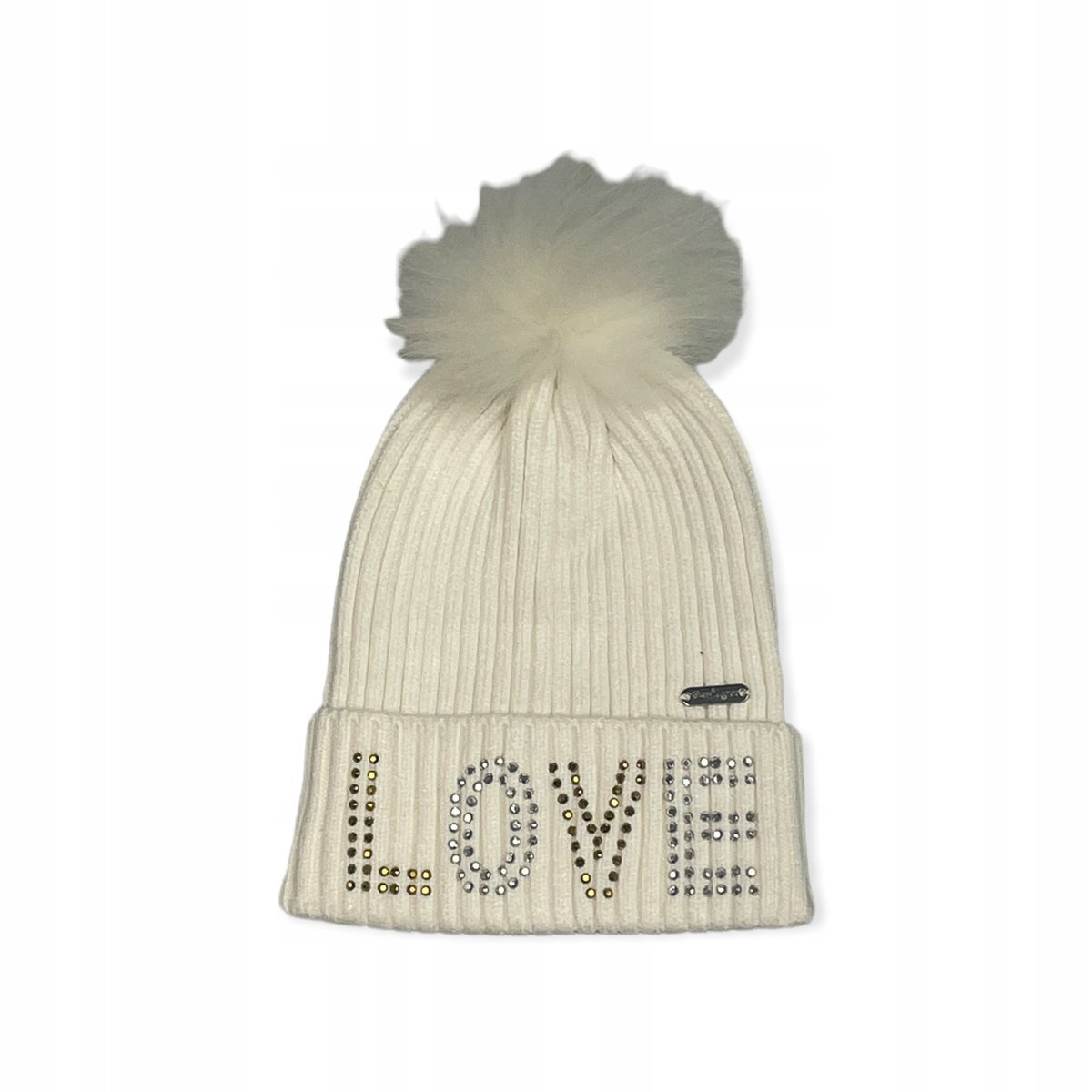 Czapka ecru dziewczęca BARI LYNN Uni One Size