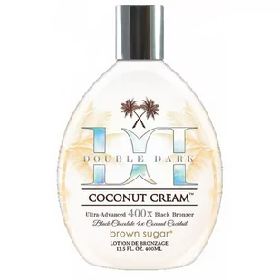 Brown Sugar Double Dark Coconut Cream 400ml - Balsamy i kremy do opalania - miniaturka - grafika 1