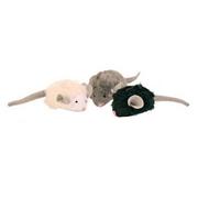Zabawki dla psów - Trixie Myszka piszcząca z pluszu 6,5cm KTRI318 - miniaturka - grafika 1