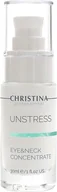 Serum do twarzy - Koncentrat do skóry wokół oczu i szyi Christina Unstress 30 ml (7290100367575) - miniaturka - grafika 1