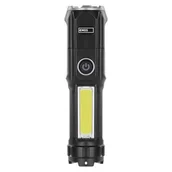 Latarki - Latarka LED plastikowa 150 lm ładowalna - miniaturka - grafika 1