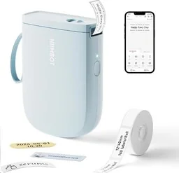 Niimbot D11-H Smart 1AA57331616, etykieciarka, niebieski + etykiety papierowe - Metkownice - miniaturka - grafika 1