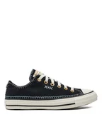 Trampki damskie - Converse Trampki Chuck Taylor All Star Crafted Stitching Ox A07546C Czarny - miniaturka - grafika 1