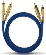 Kable - Oehlbach Kabel audio Cinch 2032 [2x Złącze męskie cinch 2x Złącze męskie cinch] 1 m niebieski - miniaturka - grafika 1