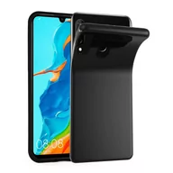 Etui i futerały do telefonów - Etui Do Huawei P30 LITE Pokrowiec w CZARNY Obudowa Ochronny TPU Silikon Case Cover Cadorabo - miniaturka - grafika 1