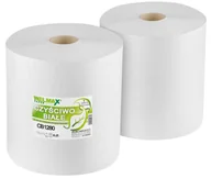 Ręczniki papierowe - Ręcznik papierowy makulaturowy czyściwo WELMAX Velis 1W BIAŁY 280m 2szt. - miniaturka - grafika 1