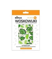 Folia, papier śniadaniowy, serwetki - Woskowijka do przechowywania żywności, LIŚĆ MONSTERY, rozmiar XL (44x44cm), BeePack - miniaturka - grafika 1