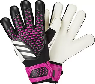 Rękawiczki - adidas Unisex Goalkeeper rękawiczki (Fingersave) Pred Gl MTC Fs, Czarny/Biały/Team Shock Pink, HN3340, rozmiar 7 - grafika 1