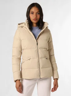 Tommy Hilfiger Damska kurtka puchowa Kobiety Sztuczne włókno beżowy jednolity, L - Kurtki damskie - miniaturka - grafika 1