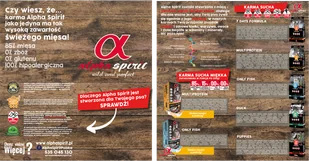 ALPHA SPIRIT MULTIPROTEIN Dog Food 9kg + niespodzianka dla psa GRATIS! - Mokra karma dla psów - miniaturka - grafika 4