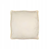 Poszewki na poduszki - WSYP BAWEŁNIANY 40X40 NA PODUSZKI DO WSZYCIA ZE ZŁOTĄ LAMÓWKĄ 110 - miniaturka - grafika 1