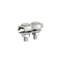 Haki, szakle i karabinki - MC unimet LINOWY SIODEŁKOWY OCYNKOWANY PODWÓJNY 8MM - miniaturka - grafika 1