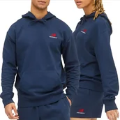 Bluzy męskie - Bluza New Balance UT21500NGO - granatowa - miniaturka - grafika 1