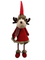 Ozdoby bożonarodzeniowe - RENIFER SKRZAT MIKOŁAJ KRASNAL GNOM ŚWIĄTECZNY STOJĄCY OZDOBA ŚWIĄT 65CM A4 - miniaturka - grafika 1