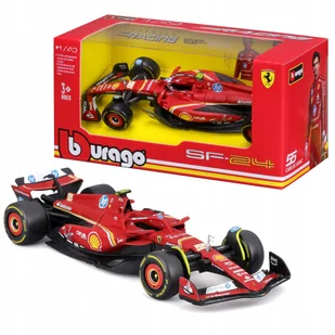 BOLID F1 Ferrari SF-24 Imola GP 2024 Carlos Sainz 1:43 BBURAGO 18-36844 - Samochody i pojazdy dla dzieci - miniaturka - grafika 1