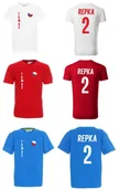 Koszulki sportowe męskie - Koszulka CZECHY TOMAS REPKA 2 JR - miniaturka - grafika 1