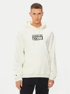 Bluzy męskie - Converse Bluza M Cons Hoodie 10026148-A10 Écru Regular Fit - miniaturka - grafika 1