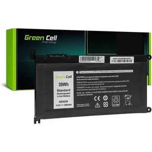 Green Cell Bateria WDX0R WDXOR do Dell Inspiron 13 5368 5378 5379 14 5482 15 5565 5567 5568 5570 5578 5579 7560 7570 17 5770 DE150 - Baterie do laptopów - miniaturka - grafika 1