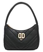Torebki damskie - DKNY Women's R31EBW92-BGD-1 torba na ramię, czarny/złoty, black/gold - miniaturka - grafika 1