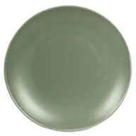 Pozostałe akcesoria kuchenne - Talerz deserowy płaski płytki ceramiczny talerzyk na desery zielony alfa 21,5 cm kod: O-128478  - miniaturka - grafika 1
