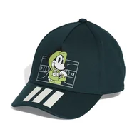 Czapki dla dzieci - Dziecięca Czapka z daszkiem ADIDAS LK DY MM CAP JM1823 – Zielony - miniaturka - grafika 1