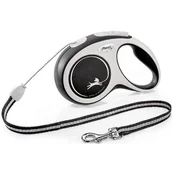Smycze dla psów - Flexi New Comfort Smycz Automatyczna M linka 5 m - miniaturka - grafika 1