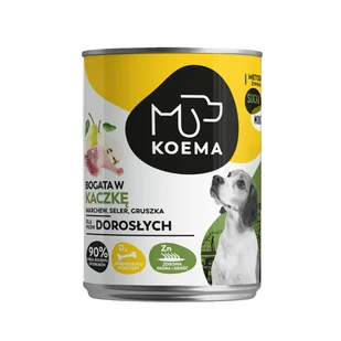 Koema Bogata w kaczkę 12x400g - Mokra karma dla psów - miniaturka - grafika 2