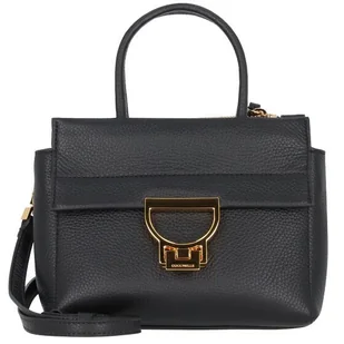 Coccinelle Arlettis Torba Skórzany 20 cm czarny - Torebki damskie - miniaturka - grafika 1