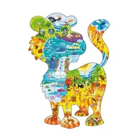 Puzzle - Pierwsze Puzzle Edukacyjne -Duże - Król Lew - Zwierzęta - miniaturka - grafika 1