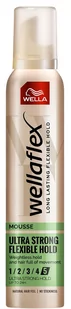 Wella Wellaflex Flexible, pianka do włosów, 200ml - Kosmetyki do stylizacji włosów - miniaturka - grafika 1