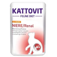 Mokra karma dla kotów - Kattovit Niere/Renal kurczak 85g saszetka - miniaturka - grafika 1
