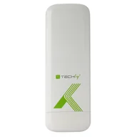 Routery - Techly I-WL-CPE880 punkt dostępowy WLAN 300 Mbit/s Biały Obsługa PoE - miniaturka - grafika 1