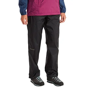 Marmot Marmot Damskie spodnie Wm PreCip Full Zip Pant, czarne, M 46720 - Spodnie damskie - miniaturka - grafika 1