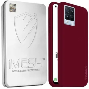 Etui Do Realme 8 Pro Pokrowiec Imesh Silk + Szkło - Etui i futerały do telefonów - miniaturka - grafika 1