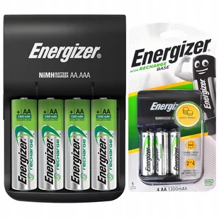 Energizer Ładowarka Base + 4 szt. akumulatorków AA EN-421422 - Ładowarki i akumulatory - miniaturka - grafika 2