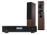 Zestawy stereo - Rotel A12 MkII (czarny) + Tesi 5 (mokka) - miniaturka - grafika 1