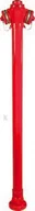 Akcesoria hydrauliczne - Hydrant zewnętrzny nadziemny HN3 DN80 H=2450mm, PN10, GJL-żeliwo szare, pojedyncze zamknięcie, kolumna stalowa - miniaturka - grafika 1