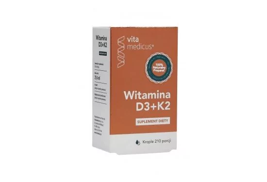 Herbamedicus SP Z O.O VITAMEDICUS WITAMINA D3+K2 29,4 ml 3257561