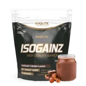 Odżywki na masę - Evolite IsoGainz 1000g Hazelnut Cream - miniaturka - grafika 1