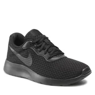 Buty sportowe damskie - Nike Buty Tanjun DJ6257 002 Black/Black/Barely Volt - miniaturka - grafika 1