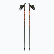 Kije trekkingowe - Kije nordic walking Fizan Runner orange - miniaturka - grafika 1