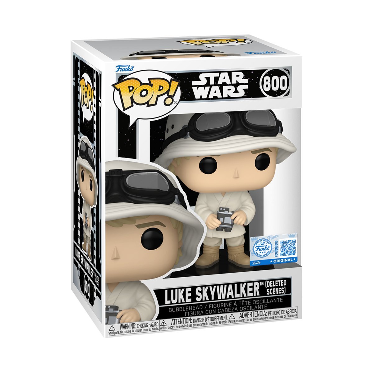 Funko, Funko POP! Exclusive, SCI-FI, Figurka Kolekcjonerska, Star Wars, Luke Skywalker