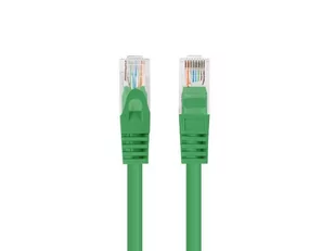 PATCHCORD KAT.5E UTP 7.5M ZIELONY FLUKE PASSED LANBERG - Patchcordy - miniaturka - grafika 1