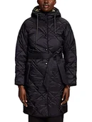 Kurtki damskie - edc by ESPRIT Damska kurtka 013CC1G310, 001/BLACK, XS, 001/Black, XS - miniaturka - grafika 1