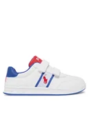 Buty dla dziewczynek - Polo Ralph Lauren Sneakersy RL02476104 Biały - miniaturka - grafika 1