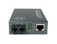 Pozostałe akcesoria sieciowe - LevelOne GVT-2014 konwerter sieciowy 1000 Mbit/s 1310 nm Pojedynczy Szary - miniaturka - grafika 1