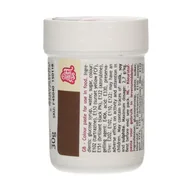 Dodatki do ciast w proszku - Barwnik spożywczy FunCakes Paste dark Brown 30g - CIEMNY BRĄZ - miniaturka - grafika 1
