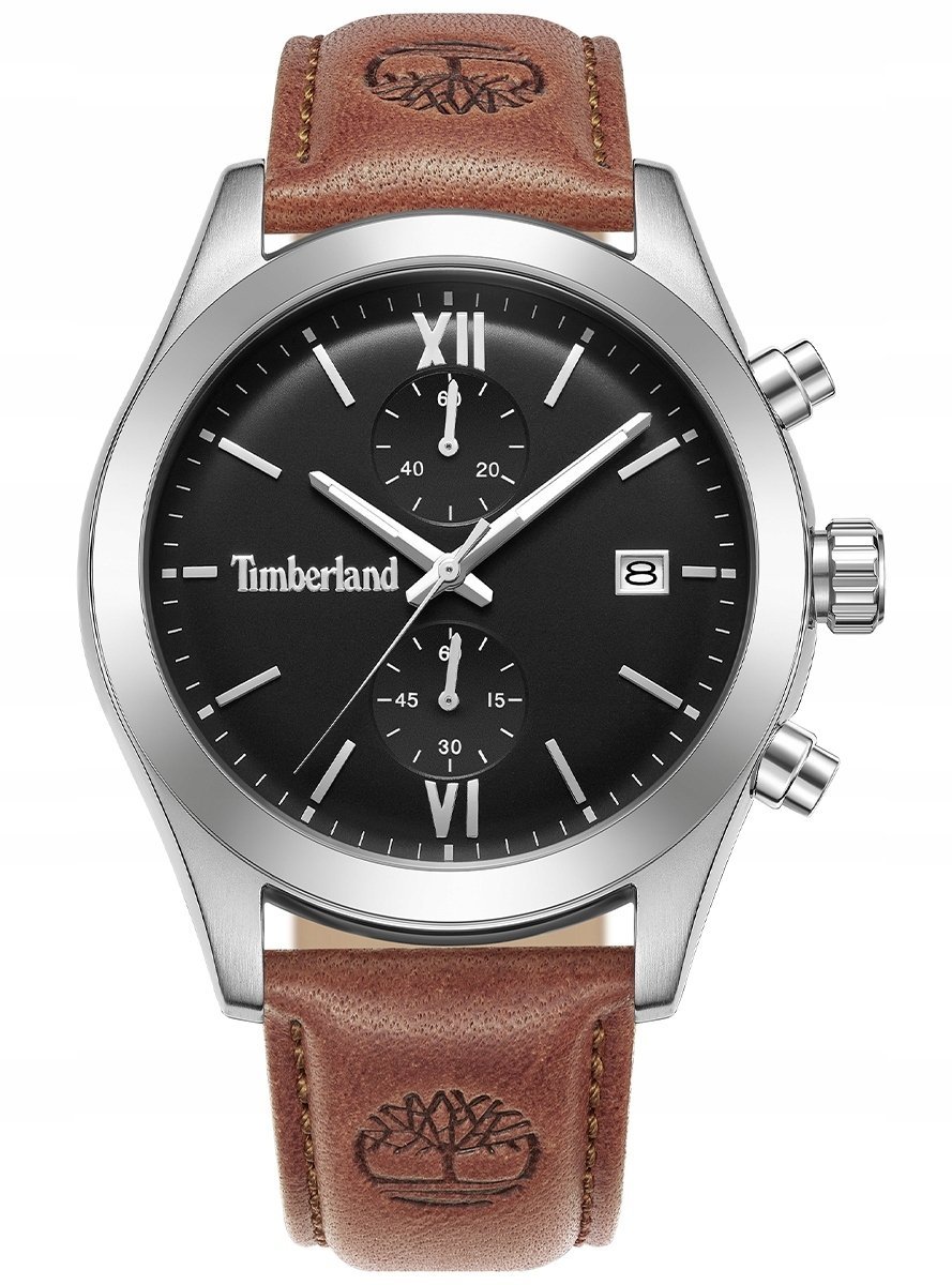 Zegarek Timberland Zegarek Męski Timberland TDWGC0075201 Czarny