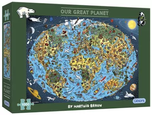 G3 Puzzle 1000 Nasza wspaniała planeta - Puzzle - miniaturka - grafika 1